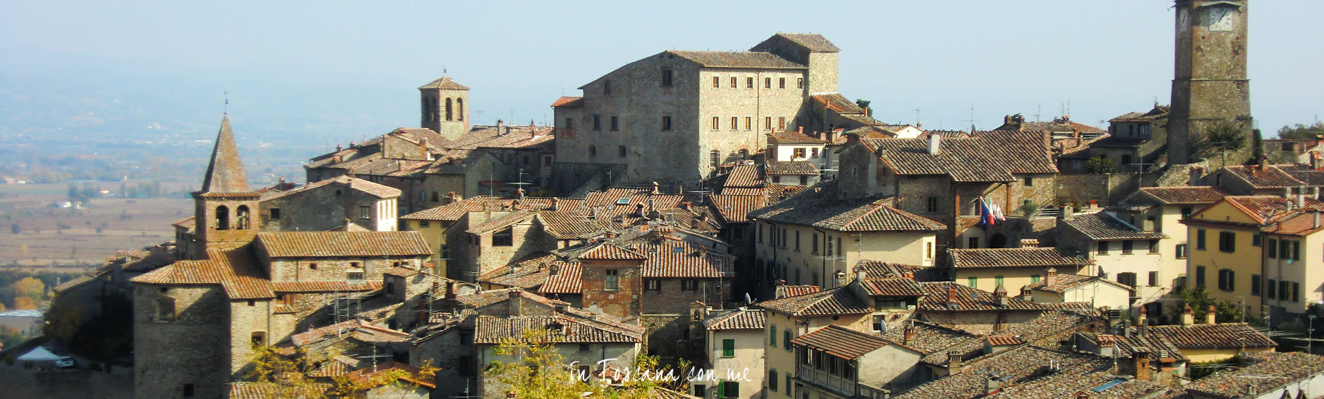 Das Tibertal: Anghiari, Sansepolcro und Monterchi. Das Heimat von Piero della Francesca